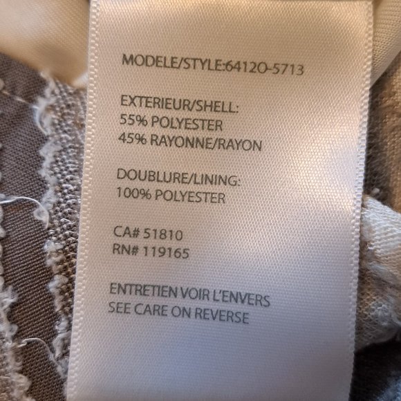 Tribal Patchwork BoHo Distressed Striped Neutral Maxi Dress Size 6 - Picture 6 of 6